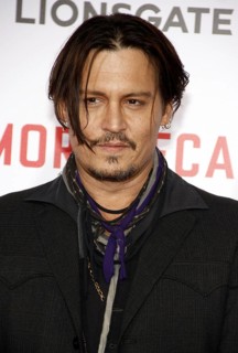 Johnny Depp at the Los Angeles premiere of 'Mortdecai' held at the TCL Chinese Theater in Hollywood
