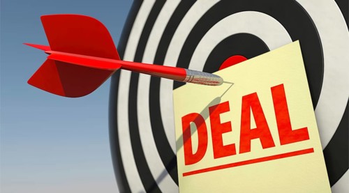 deal, hit, transaction, goal, business, win, target, aim, success, trade, sell, bargain, agreement,
