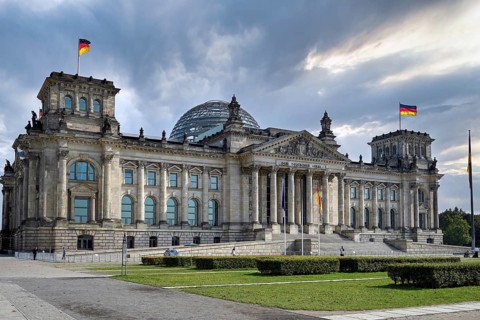 The Reichstag in Berlin