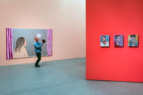 Exhibition "Feelings", Pinakothek der Moderne, Munich, Upper Bavaria, Bavaria, Germany, Europe
