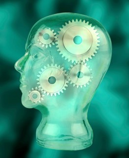 Symbolic Image of Head and Gears