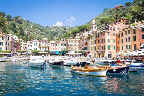 Close to Cinque Terre area, Portofino is one of the most beautiful and fashion town