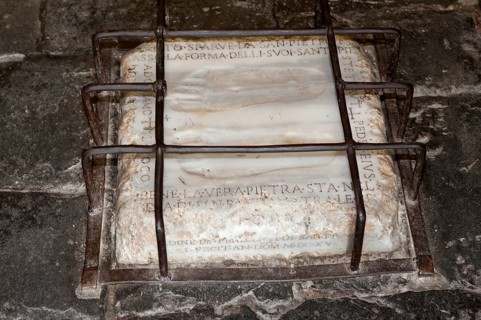 Footprint of Jesus Christ, Church of Santa Maria delle Piante, Church of Santa Maria in Palmis,