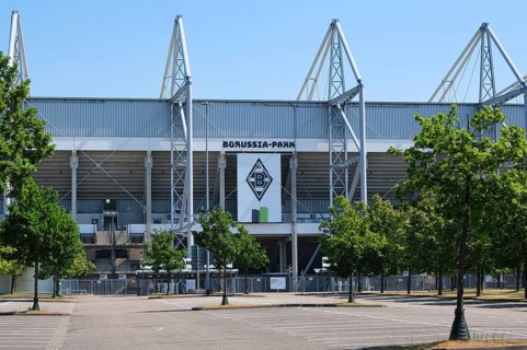 Stadium at Borussia Park, Borussia Mönchengladbach, Mönchengladbach, Germany, Europe
