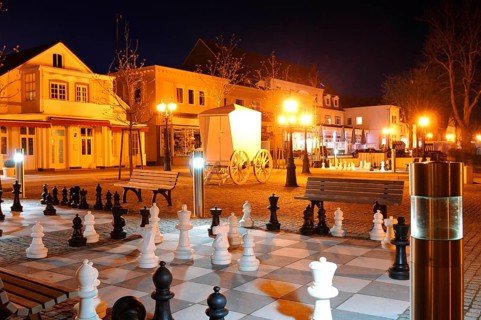 Sandwall, Chess, Chess, Wyk, Föhr, Schleswig-Holstein, Germany, Europe