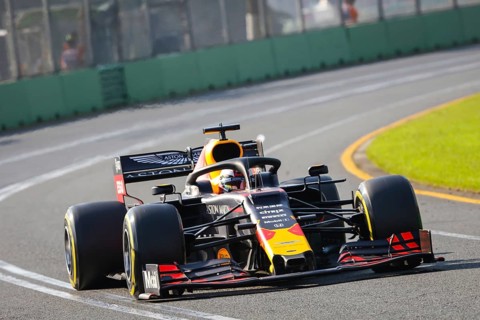 MELBOURNE, AUSTRALIA, MARCH 17: Max VERSTAPPEN of Aston Martin Red Bull Racing during the 2019