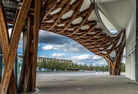 Pompidou Centre in Metz Lorraine Moselle France