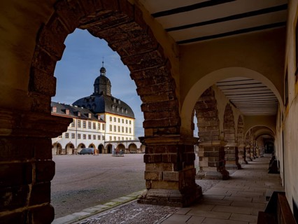 Friedenstein Castle, Gotha, Thuringia, Germany, Europe