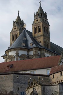 Church tower, church, Comburg, Großcomburg, Benedictine monastery, monastery, monastery complex,