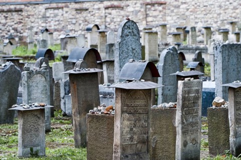 Jewish Cemetery, Kazimierz, Jewish Quarter, Krakow, Lesser Poland, Poland, Europe