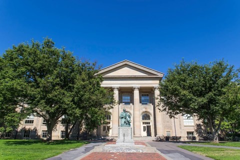 Cornell University campus in Ithaca, New York