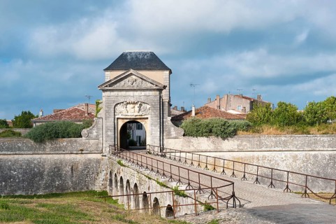 Saint Martin en Re Fortification, Campani Gate, Saint Martin en Re, Ile de Re, Department Charente