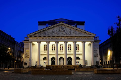 Theatre Royal, Theatre de la Monnaie, Koninklijke Muntschouwburg, Brussels, Belgium, Europe