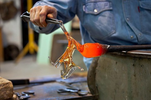 Glassblower, glassblowing, Murano, Venice, Veneto, glassblowing art, Venezia, Regione del Veneto,
