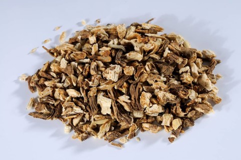 Lovage (Levisticum officinale), dried root, maggi-weed, lovage root