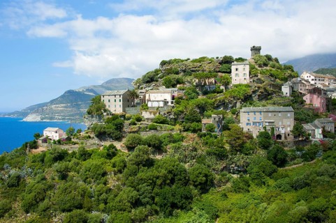 Nonza, Cap Corse, Corsica, France, West Coast, Europe