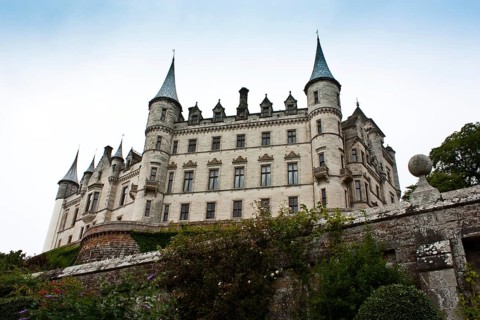 Dunrobin Castle in Sutherland, Scotland. Good for concepts linked to tales