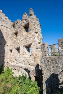 The Altbodman castle ruins on the Bodanrück, Bodman-Ludwigshafen, Constance district,