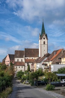 Old Town and Church of the Assumption of the Virgin Mary, Engen, Constance County,