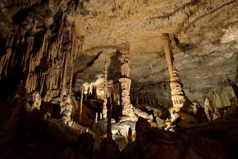 Coves del Drach, Cuevas del Drach, Dragon's Cave, Porto Cristo, Majorca, Balearic Islands, Spain,