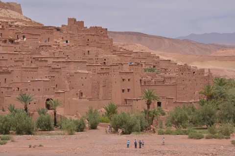 Kasbah or Ksar of Ait-Ben-Haddou, UNESCO World Heritage Site, Aït-Ben-Haddou, Souss-Massa-Draâ