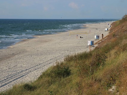 Dunes and beach on the Baltic Sea in the Curonian Spit National Park, Dune, Nida, Curonian Spit,