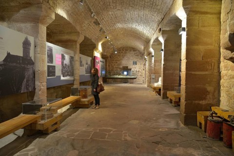 Hohkönigsburg Castle, Château du Haut-Koenigsbourg, Hohenstaufen Empire castle from the 12th