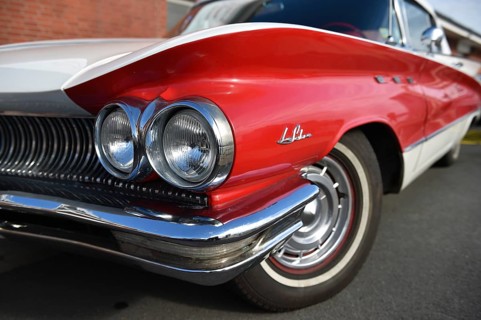 Buick Le Sabre 1960, at a classic car meeting in Büsum, Germany, Europe