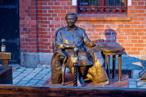 Monument to the Polish resistance fighter, professor and activist Brigadier General Elzbiety