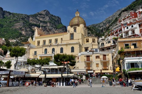 Santa Maria Assunta Church, Positano, Amalfi Coast, Costiera Amalfitana, Province of Salerno,