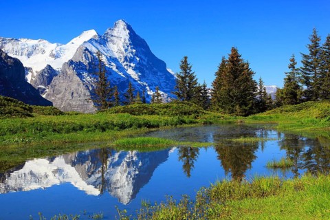 Eiger and Mönch, Switzerland, Europe