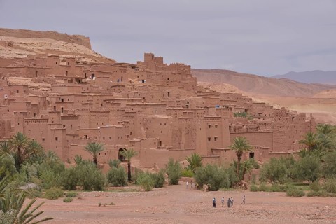 Kasbah or Ksar of Ait-Ben-Haddou, UNESCO World Heritage Site, Aït-Ben-Haddou, Souss-Massa-Draâ