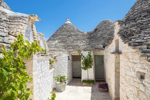 Trulli in Alberobello in Apulia in Basilicata in southern Italy