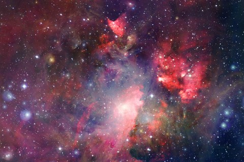 Endless universe with stars and galaxies in outer space. Cosmos art. Elements of this image