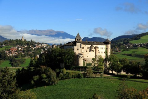 Castle Prösels with Völs am Schlern