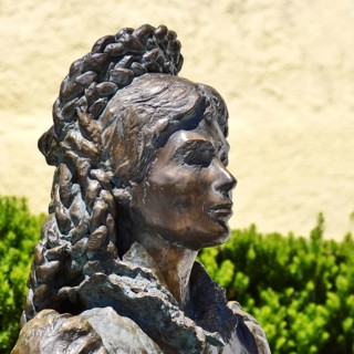 Bronze sculpture of Empress Sissi
