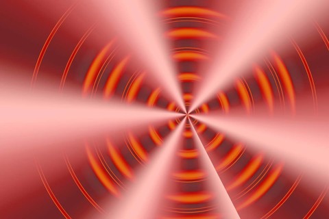 Modern background with circles. Abstract design for flyers banners and presentations, with space