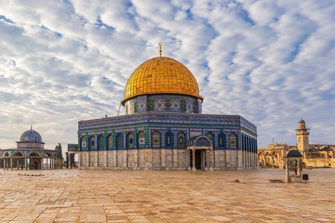 The Dome of the Rock in Jerusalem