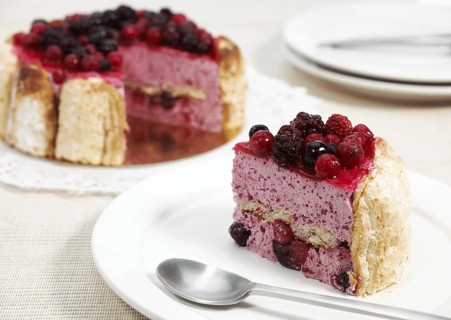 Red fruits Charlotte