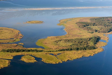 Small Werder Islands, Fischland-Darss-Zingst, National Park Vorpommersche Boddenlandschaft, Baltic