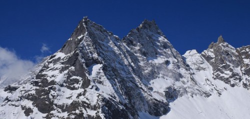 Peak of Mt Khumbi Yul Lha, Everest National Park