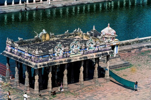 Thillai Nataraja temple in Chidambaram, Tamil Nadu, South India, India, Asia
