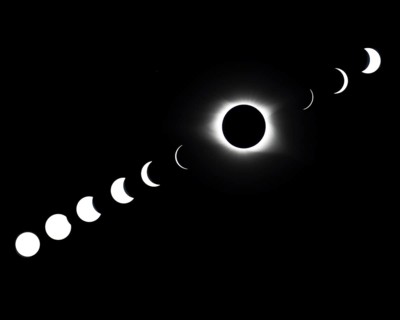 Solar Eclipse of the sun during the August 21, 2017 eclipse in the United States