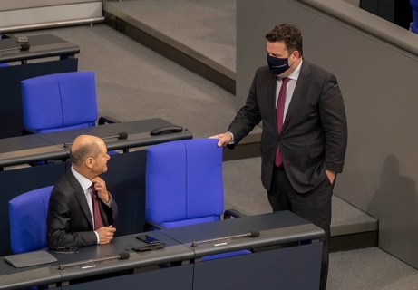 Germany, Berlin, 18. 12. 2020, Olaf Scholz, Vice Chancellor and Minister of Finance (SPD),