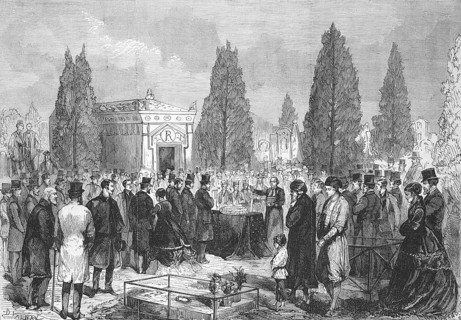 The funeral of Baron James de Rothschild, Jakob Mayer Rothschild, James de Rothschild (15 May 1792