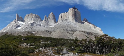Cuernos del Paine, Valle del Frances, French Valley, Torres del Paine, Torres del Paine National