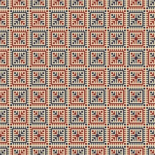 Embroidery Tatreez pattern, Palestinian fashion vector ornament
