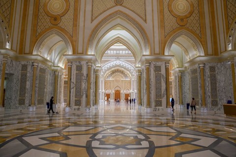 Qasr Al Watan, presidential palace, interior photo, Abu Dhabi City, emirate Abu Dhabi, United Arab
