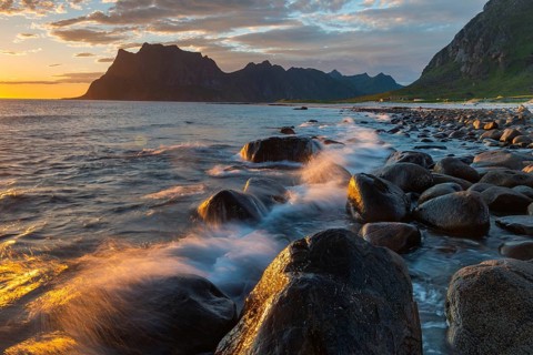Utakleiv, Lofoten, Norway, Europe