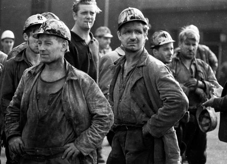 The spontaneous strike, here on 10.9.1969 by the miners of the Minister Stein colliery, was one of